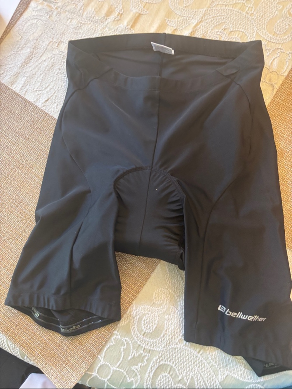 Men’s Black Athletic Cycling Shorts bicycling shorts.